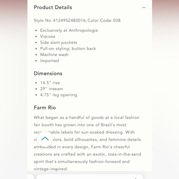 Farm Rio x Anthropologie Jumpsuit, size L - Picture 2 of 10